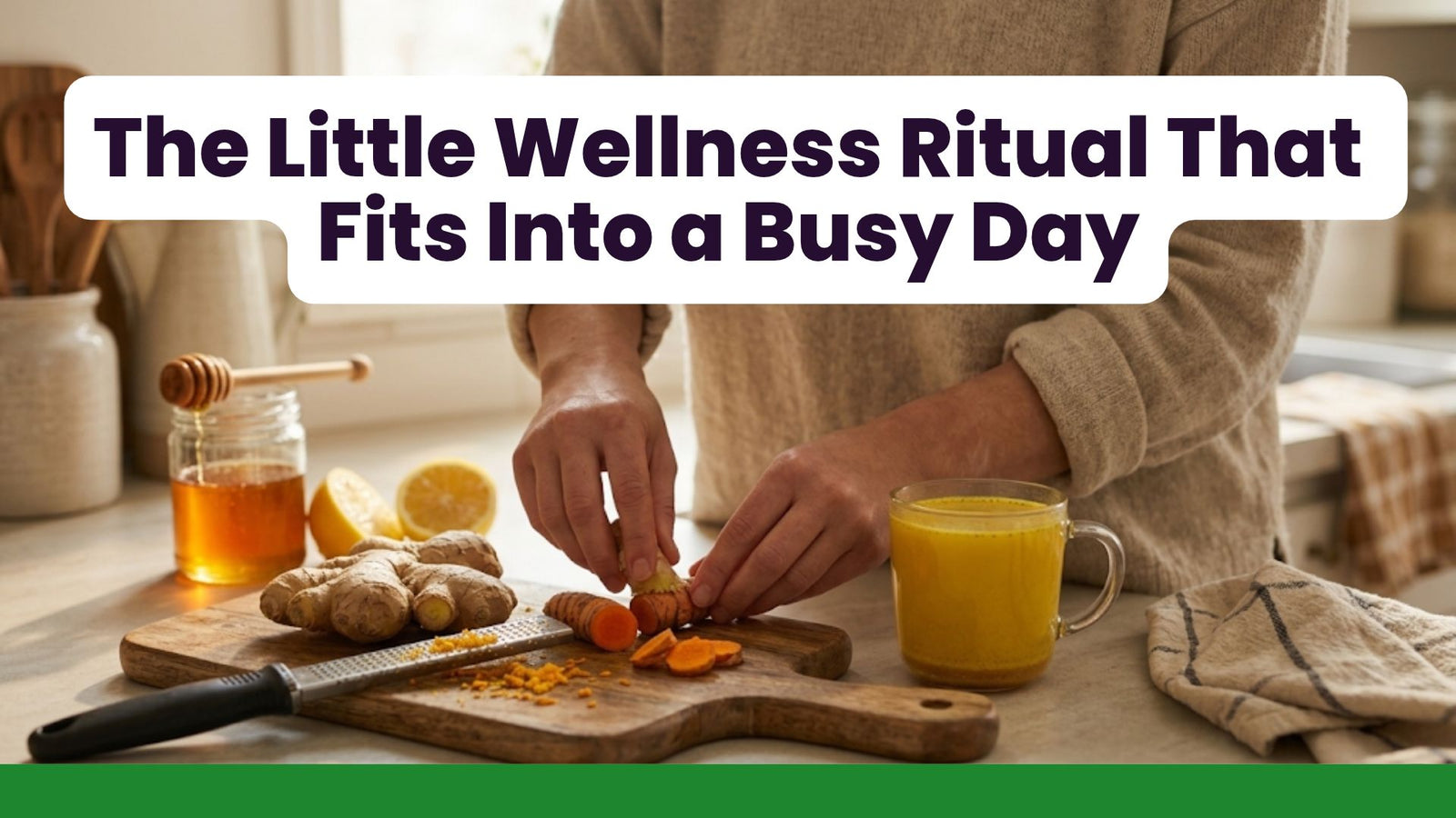 The Little Wellness Ritual That Fits Into a Busy Day