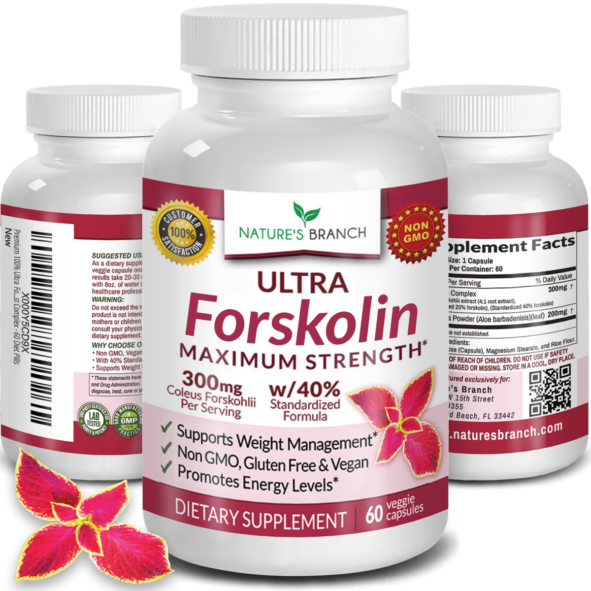 Forskolin For Weight Loss (Appetite Suppressant &amp; Fat Burner)