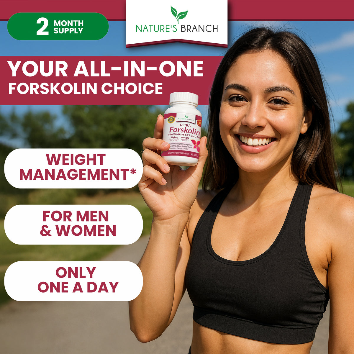 Forskolin For Weight Loss (Appetite Suppressant &amp; Fat Burner)